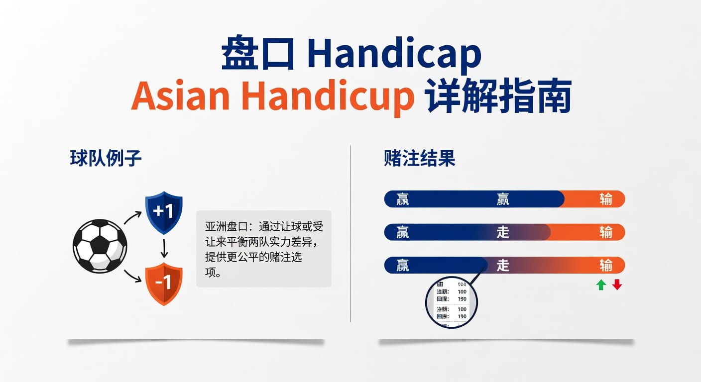 盘口 handicap asian handicap 实战理解与判断框架
