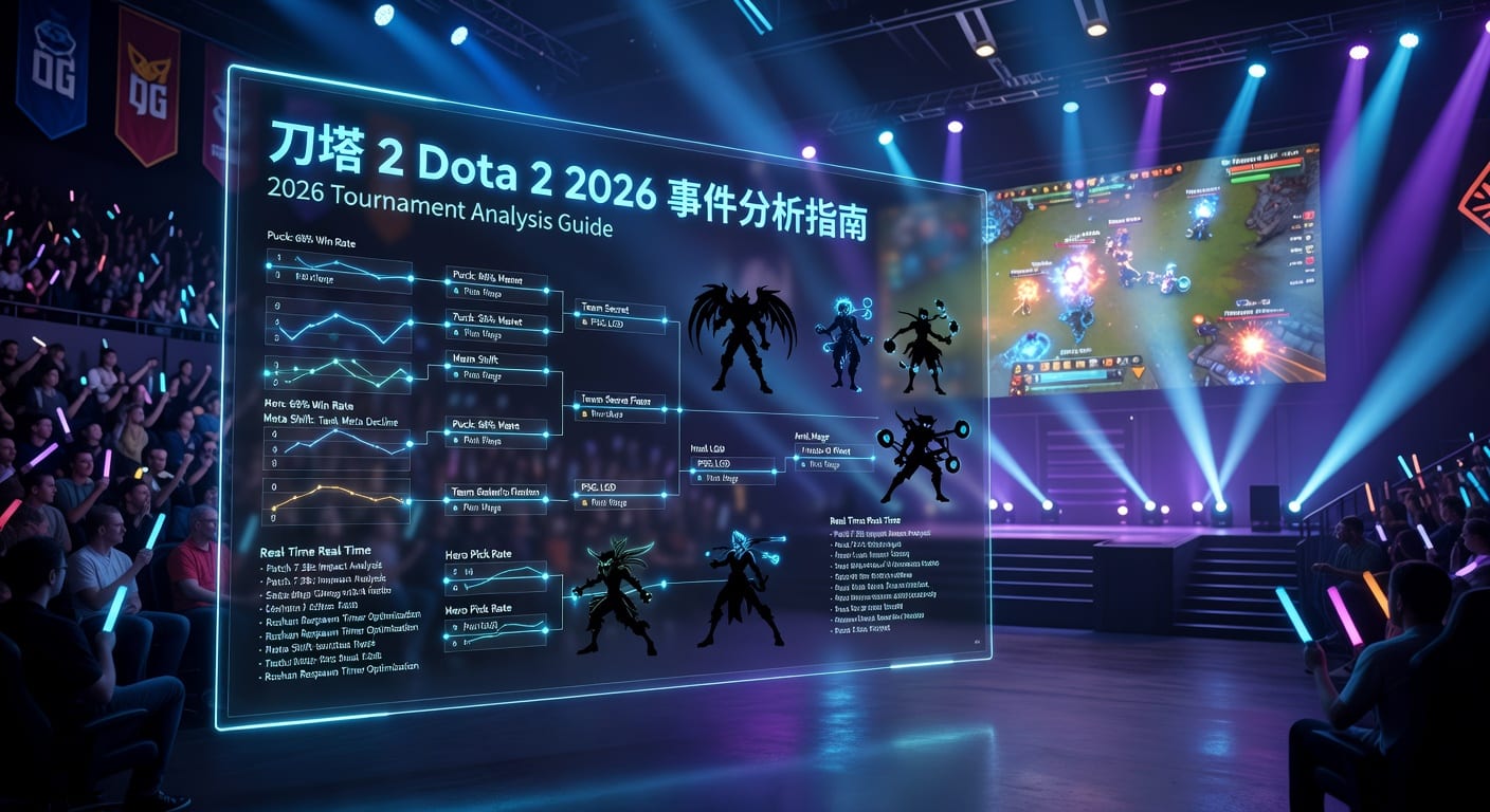 刀塔2 Dota 2 赛事观察与阵容判断