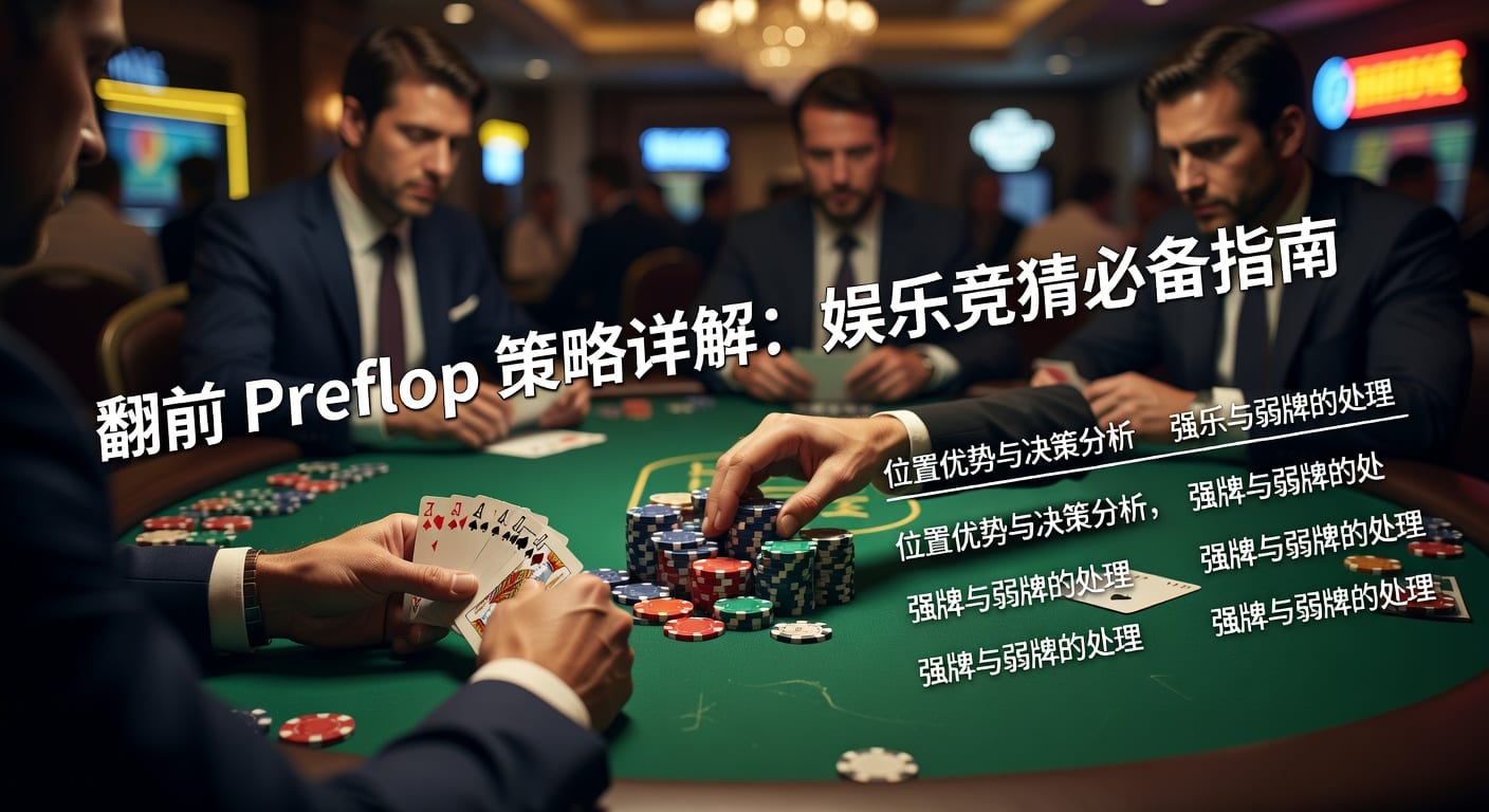 翻前 preflop 进阶指南：起手牌与位置策略