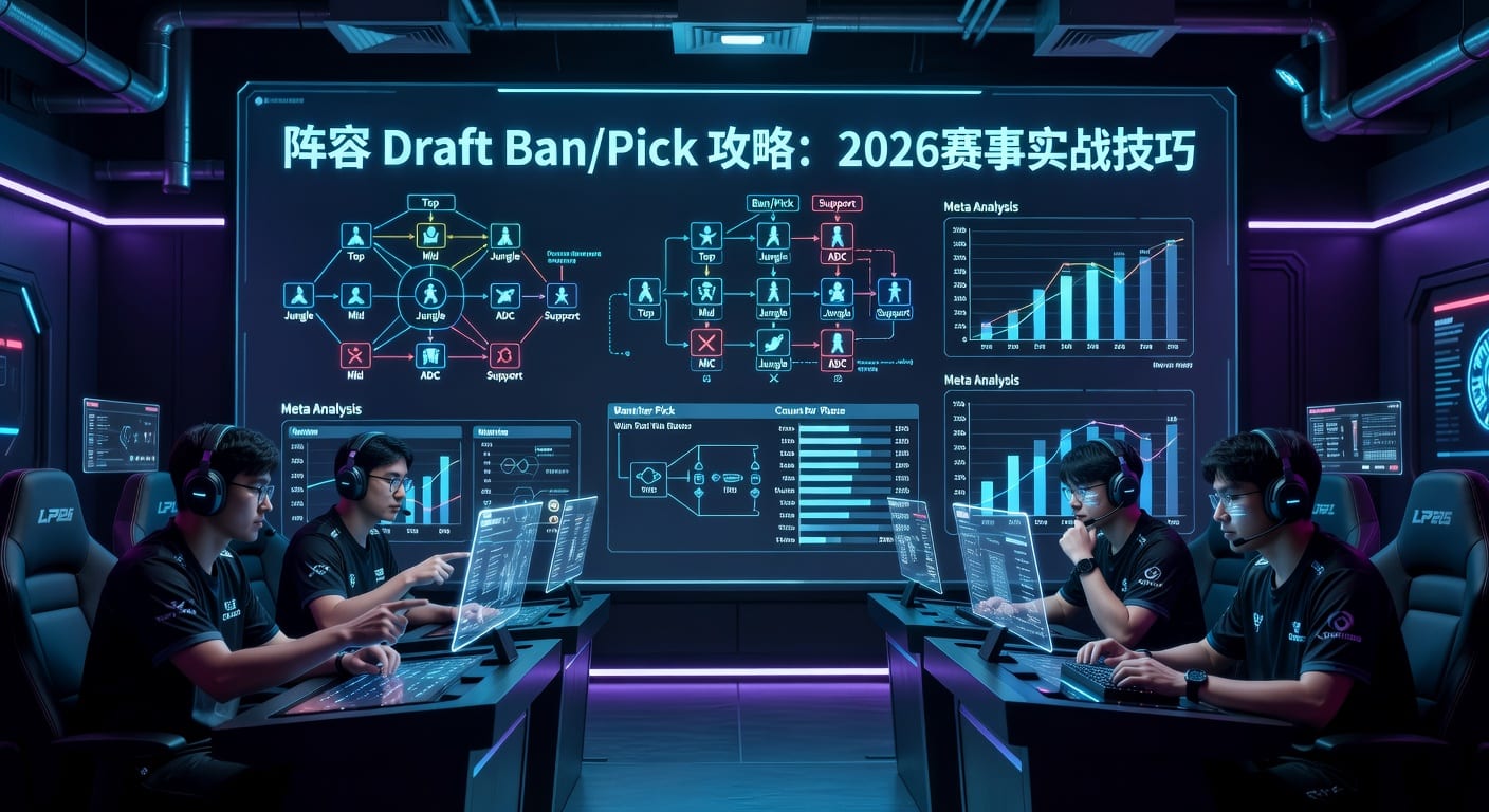 阵容 Draft Ban/Pick 实战解析：赛前判断与读盘思路