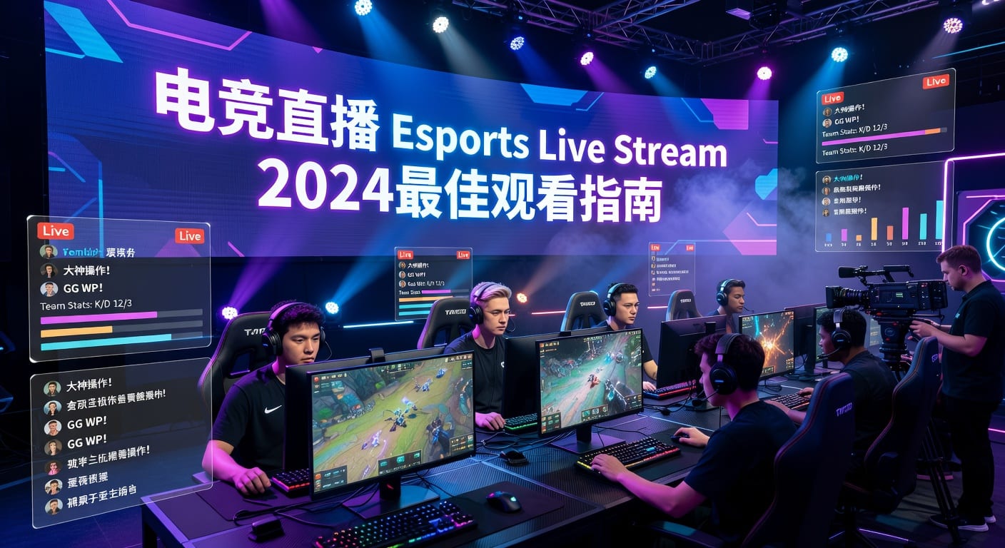 电竞直播 Esports Live Stream 2026年观赛与内容增长指南
