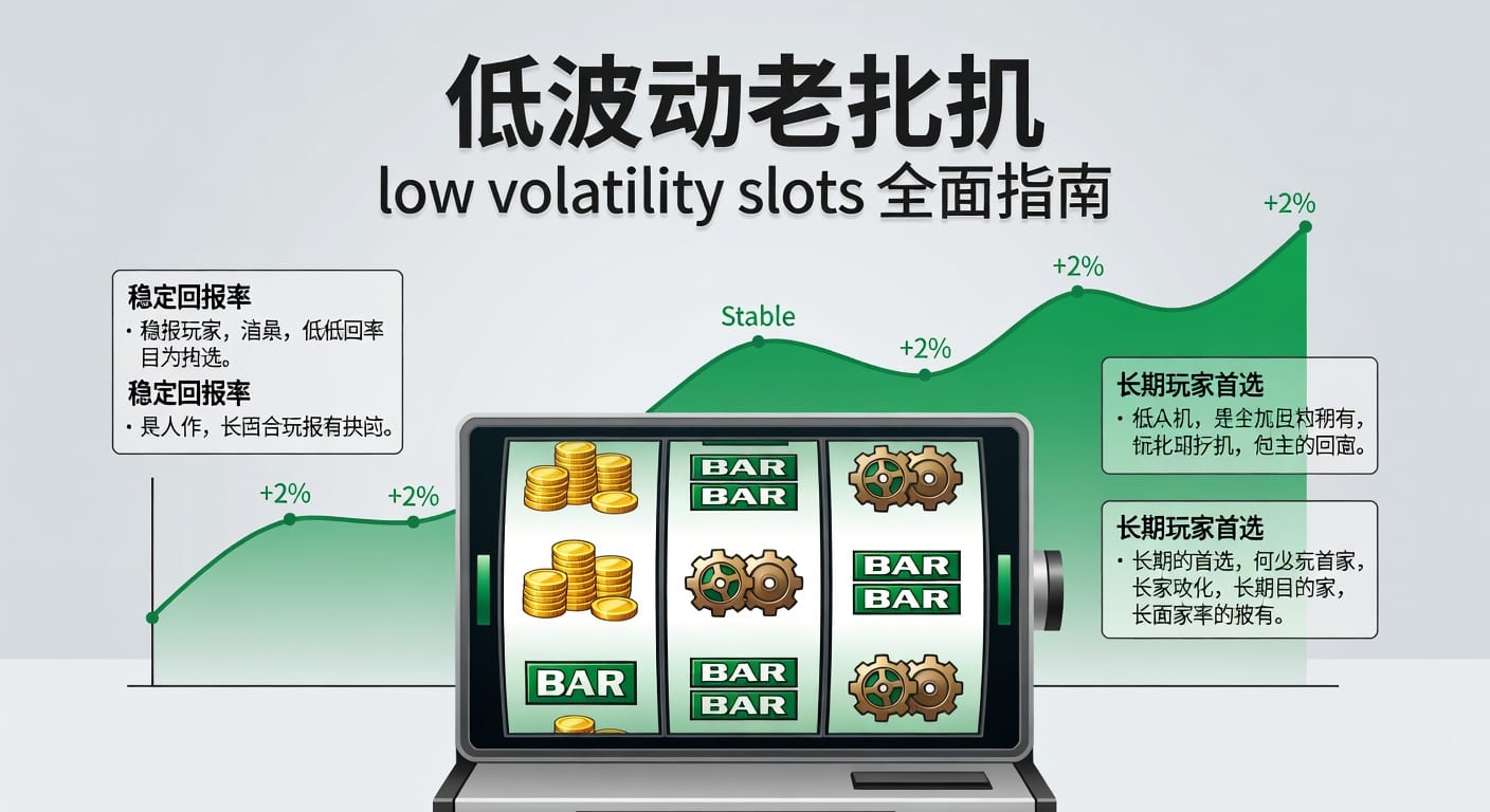 低波动老虎机 low volatility slots｜2026稳健玩法指南