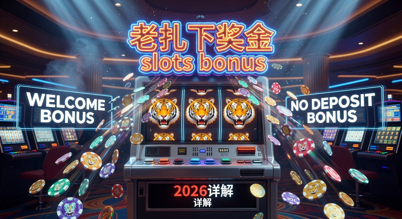 老虎机奖金 Welcome Bonus No Deposit Bonus 领取指南