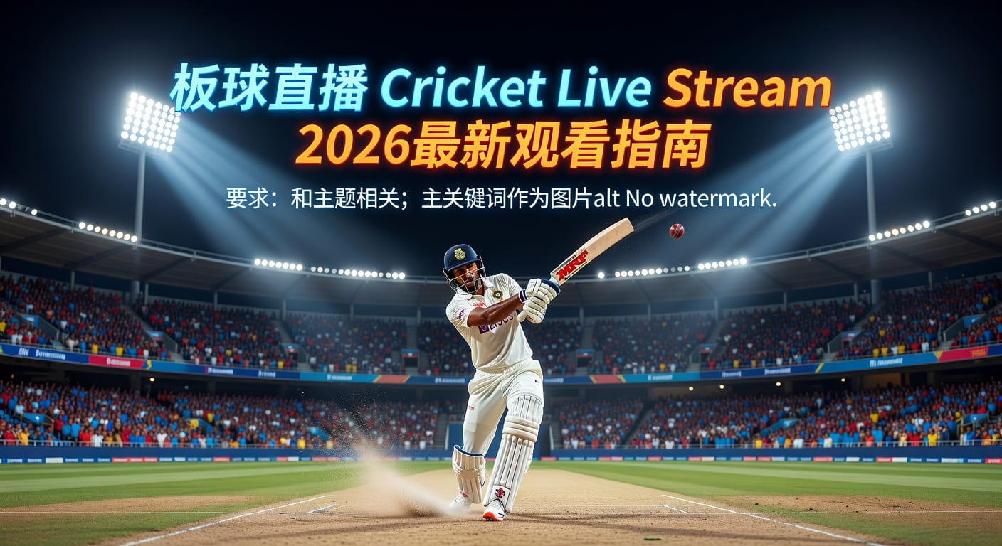 板球直播 Cricket Live Stream｜2026年观赛与下注指南
