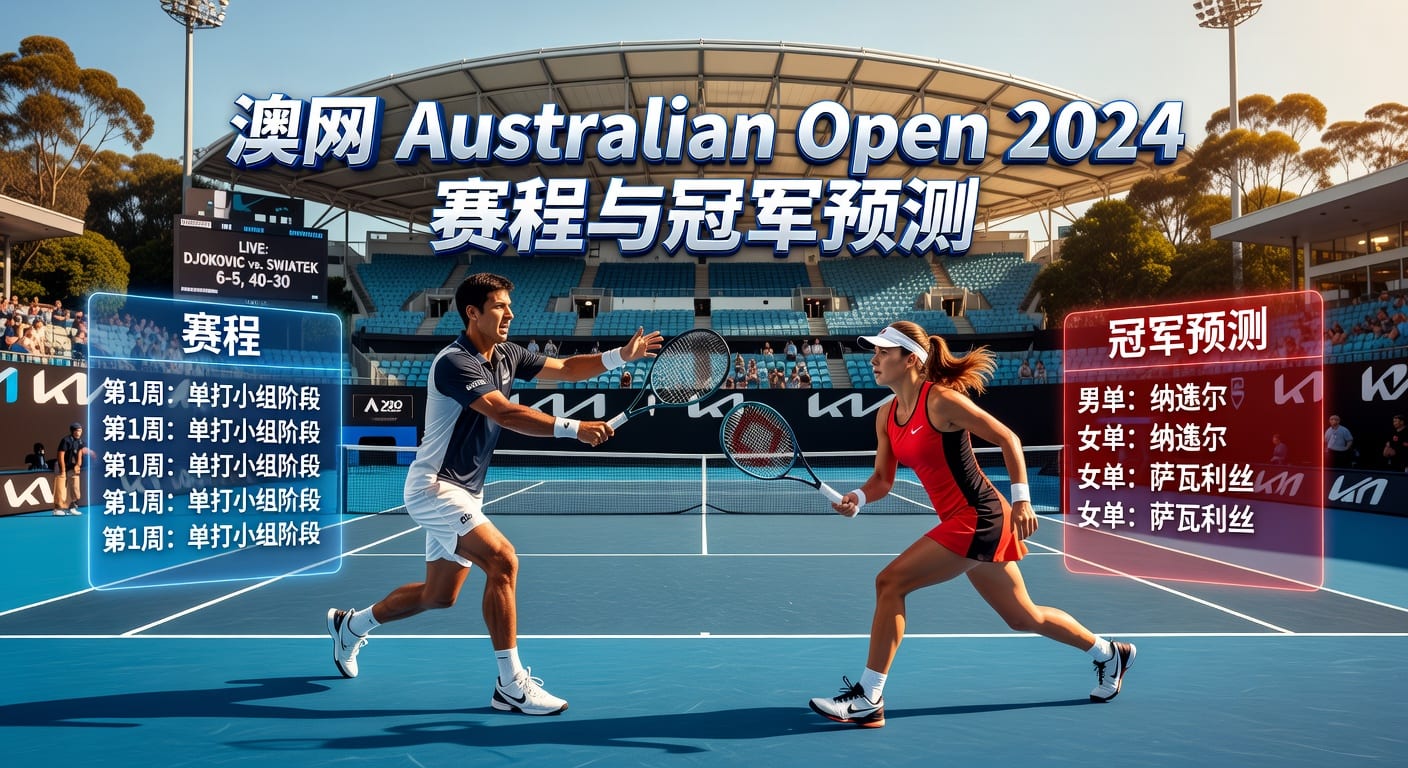 澳网 Australian Open 2026年赛程、看点与投注技巧